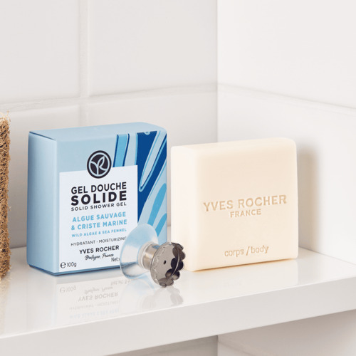 Hidratáló szilárd tusfürdő - Vad alga & Tengeri édeskömény