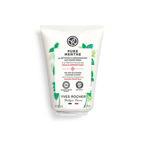 Pure Menthe - Mélytisztító arclemosó mitesszerek ellen