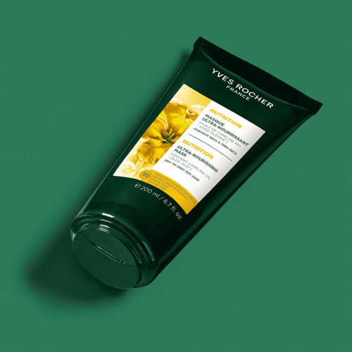 Ultra-tápláló hajpakolás bio kamelina olajjal