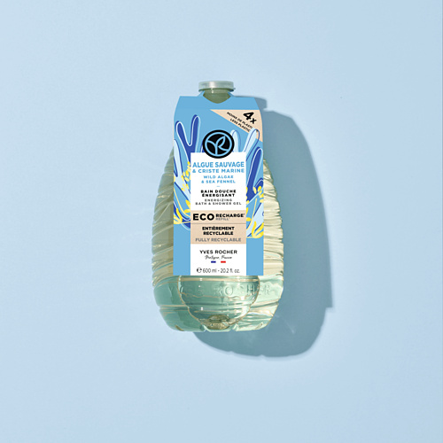 Újratölthető Hab- és tusfürdő – Vad alga & tengeri édeskömény