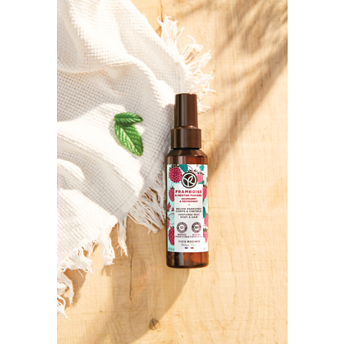 Haj- és testpermet - Málna & Borsmenta