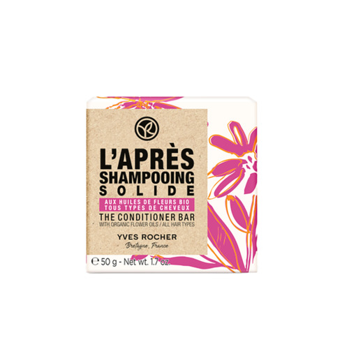 Szilárd hajbalzsam bio virágolajokkal