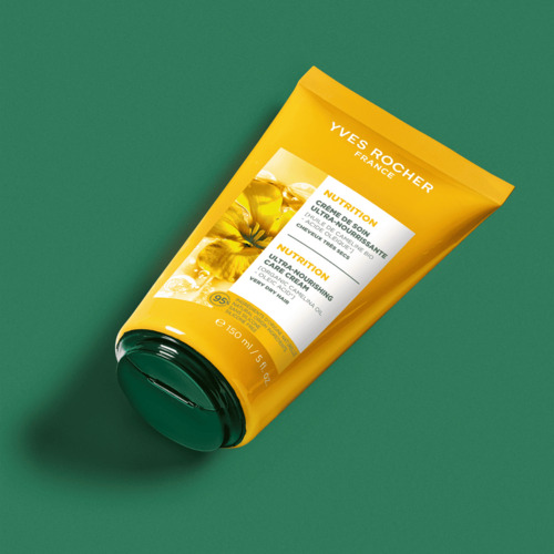 Tápláló hajápoló krém bio kamelina olajjal