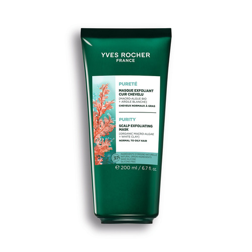 Pure Detox fejbőrradír és pakolás bio algával