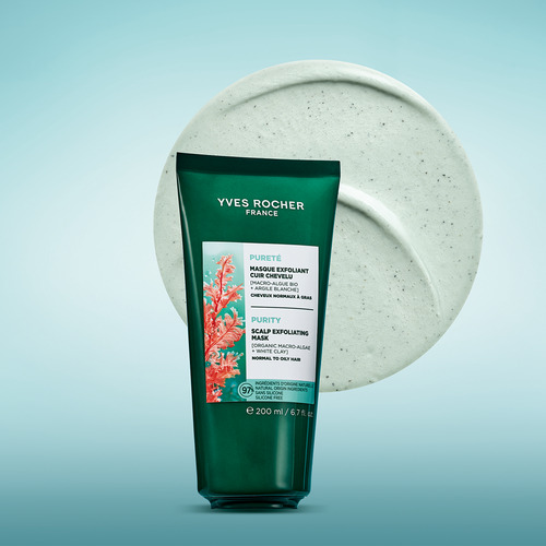 Pure Detox fejbőrradír és pakolás bio algával