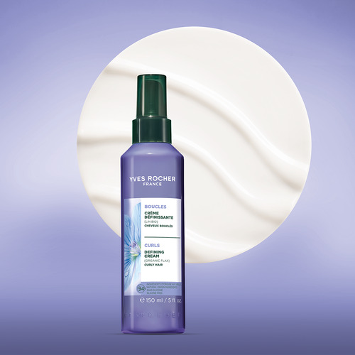 Formázó krém göndör hajra bio lennel